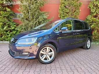 VW Sharan 2.0 TDI 103kW,7.Míst,Navi,Kamera,Tažné,Serviska. - 2