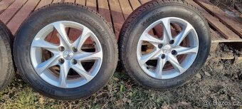 Alu kola Originál Peugeot Azote 4x108 6x15 ET23 185/65r15 - 2
