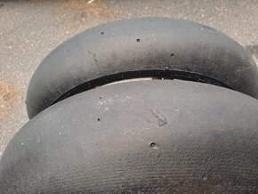 Pneumatiky Pirelli superbike 125/70-17 + 200/65-17 - 2