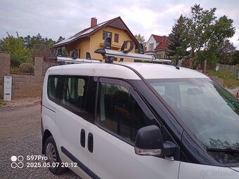 Zahrádka THULE výklopná na žebřík + držáky - 2