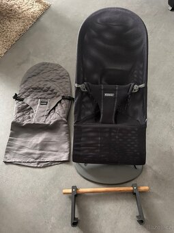 Babybjörn Lehátko Bouncer BLISS Anthracite Mesh - 2
