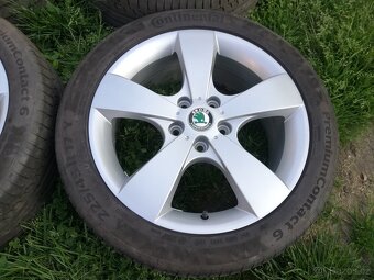 alu Škoda Octavia II letní 225/45/17 Continental - 2