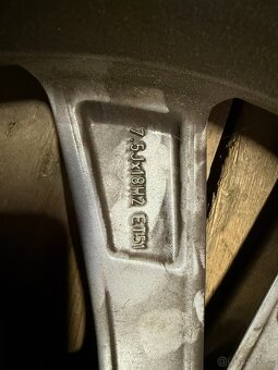 Litý disk Škoda 7.5Jx18 5x112 ET51 - 2