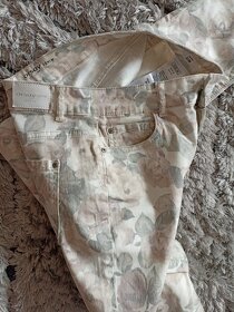 Krásné slim kalhoty zn Orsay- denim vel. 38,nové - 2