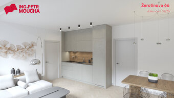 Prodej bytu 2+kk 48,4 m² Žerotínova, Praha - Žižkov - 2