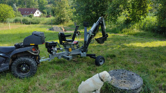 Minibagr Jansen MB-300 Spider + lžíce 60 cm - 2