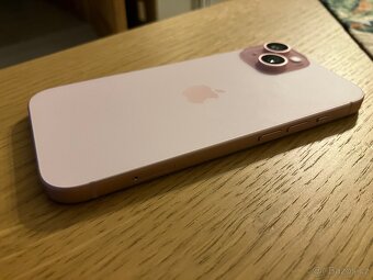 Nový Apple Iphone 15 256gb pink záruka od 5/2025 - 2