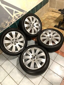 Alu kola Škoda R17 5X112 ZÁNOVNÍ LETNÍ PNEU 205/50 R17 FLASH - 2