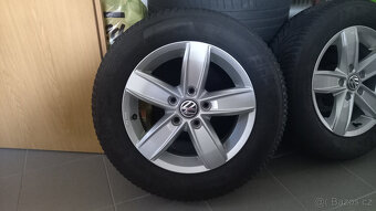 Alu kola VW Golf VII 5x112 6Jx15H2 ET43 + zimní pneu - 2