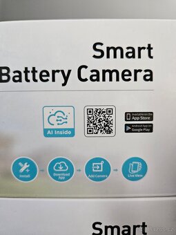 Smart battery camera - WiFi kamera Fungl Nová - 2