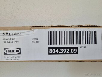 IKEA SÄLJAN Pracovní deska, vzor dub/laminát - 2