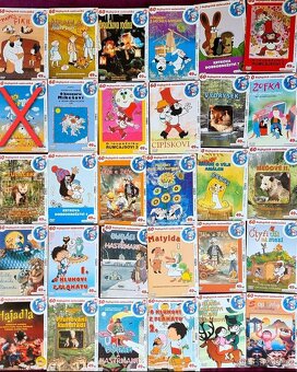 60 nejlep. večerníčků a 60 nejlep. pohádek na DVD cena za ks - 2