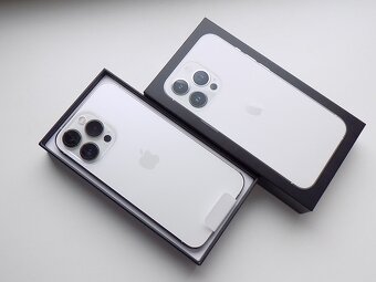 APPLE iPhone 13 Pro MAX 512GB Silver - ZÁRUKA - JAKO NOVÝ - 2