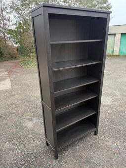Knihovna IKEA Hemnes - černohnědá - 2