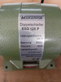 Dvoukotoučová bruska 125 - 2