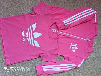 Mikina a tričko zn."ADIDAS" vel."134-140" - 2