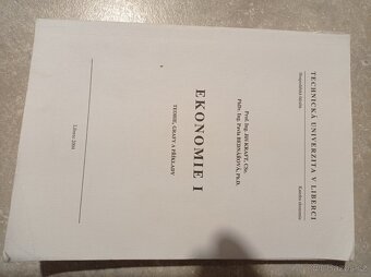 Skripta - Ekonomie I - 2