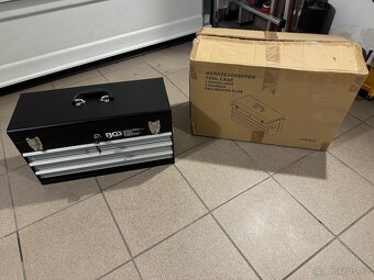 BGS Technic dílenský kovový kufr – nový, nepoužitý - 2