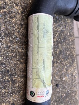 Seat Toledo / Leon 1M vodní hadice motoru - 2