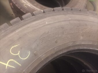 Nové pneu Bridgestone 275 70 22,5 - 2