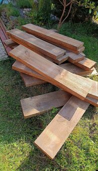 Schodové nášlapy borovice (100x20x5) 20ks - 2