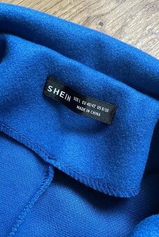 Modrý dvouřadý kabát Shein, vel. M-L - 2