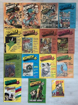 Prodám komiksové magazíny Kometa: - 2