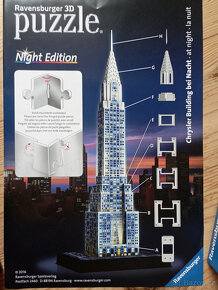 3D PUZZLE NIGHT EDITION-CHRYSLER BUILDING - 2