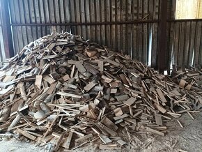 Palivové dřevo štípané - suché - 2