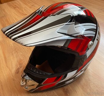Přilba motocrossová velikost L 60cm - 2