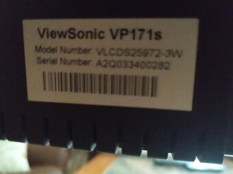 Monitor ViewSonic VP171s - 2