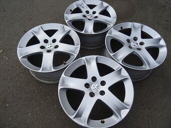 Alu disky origo Peugeot, 17", 5x108, ET 48, šíře 7J - 2