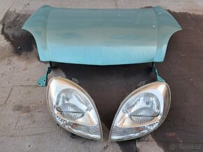 Renault Kangoo přední světla a kapota 2003 - 2