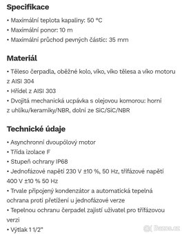 Kalové čerpadlo - 2