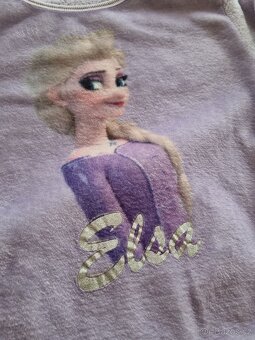 Holčičí pyžamo s Elsou - teplé - 2