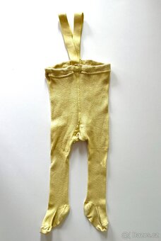 2x Punčocháče s kšandami Mile, vel. 74/80 - 2