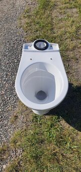 WC záchodová mísa se zadním odpadem - 2