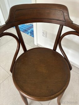 Starožitné křeslo FISCHEL Thonet - 2