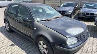 Vw golf 1,9 tdi Prodám náhradní dily z tohoto vozu vw golf - 2