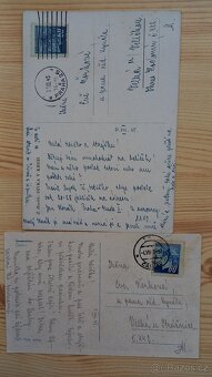 Pohlednice r.1945-1952 - 2