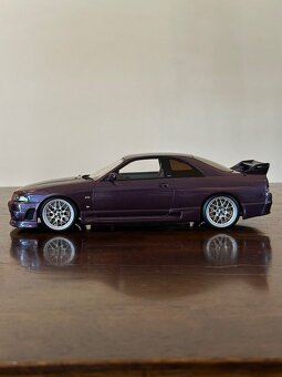 1/18 Ignition Model Nissan Skyline GTR R33 Midnight Purple - 2