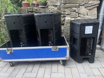3x Aktivní reprobox LD systems + Case na kolech - 2