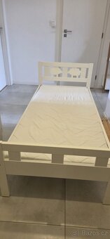 Dětská postel IKEA Kritter, bílá - 2