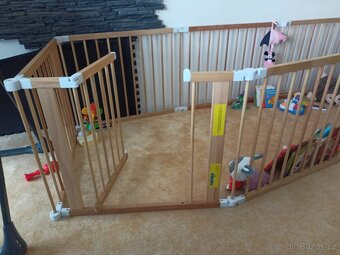 XXL dřevěná ohrádka Kiduku 7,2m - 2