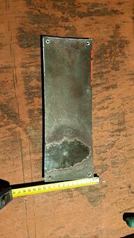 Plechová cedule smaltovaná - 2