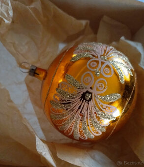 vánoční ozdoby – srdíčka - 2