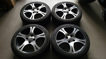 Krásná leštěná letní ALU kola 15" 4x100 VW, Škoda, Seat - 2