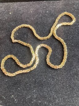 TOP-Zlatý řetízek PLNÝ 14k Žluté plné zlato 585/1000 - 2