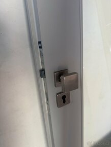 Interierove dvere SOLODOOR 90L sede vcetne zamku a kliky - 2