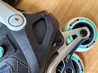 Nové in-line brusle, Decathlon 38 EU - 2